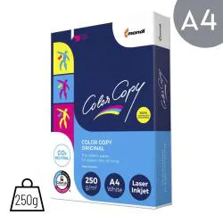 Cartoncino bianco per stampanti laser A4 Color Copy 250g Risma da 125 fogli
