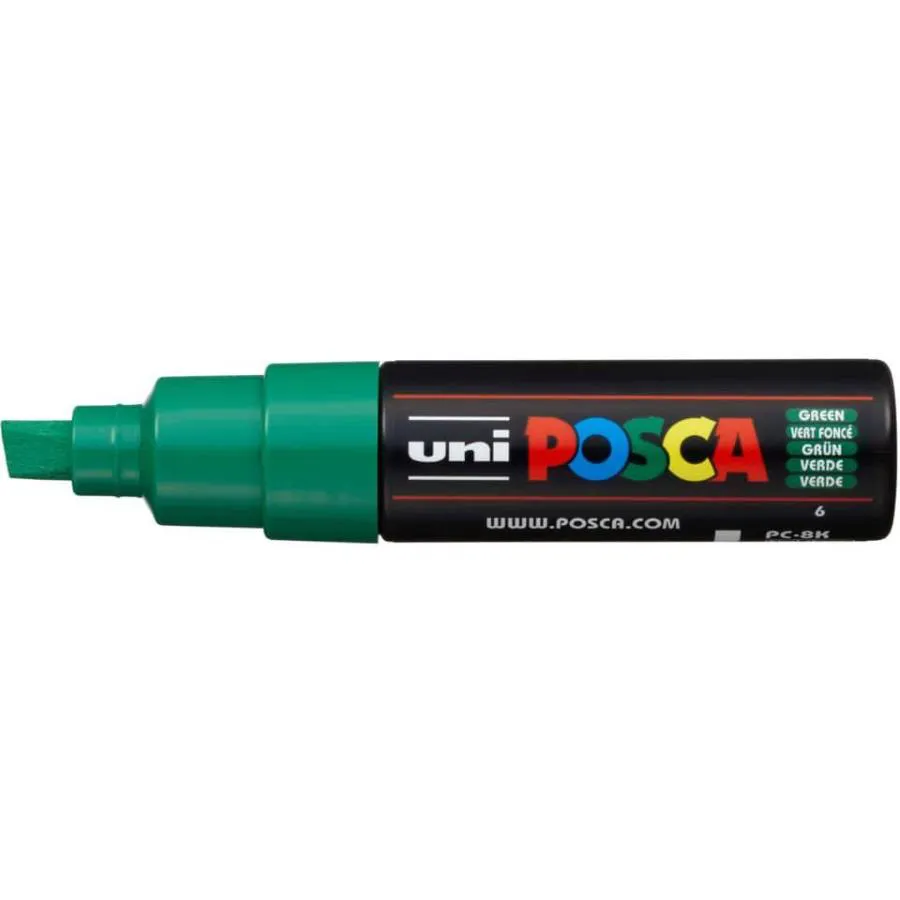 Uniposca M PC8K Marcatore a tempera punta grossa scalpello