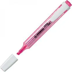 Evidenziatore con clip Stabilo Swing