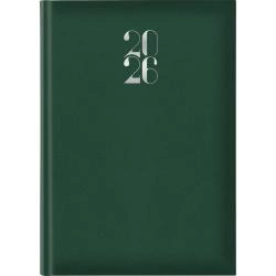 Agenda 2026 Settimanale 17x24 cm Gommato verde