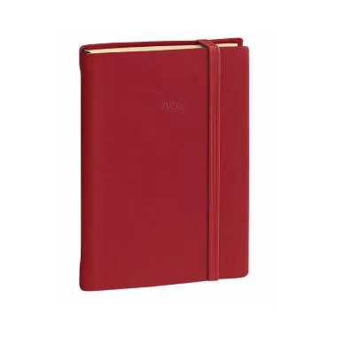 Agenda giornaliera 2026 Quo Vadis Daily 21 Prestige Silk 13x21 cm rosso