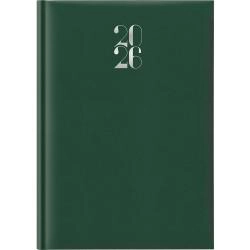 Agenda 2026 Giornaliera A4 S/D separati Gommato verde
