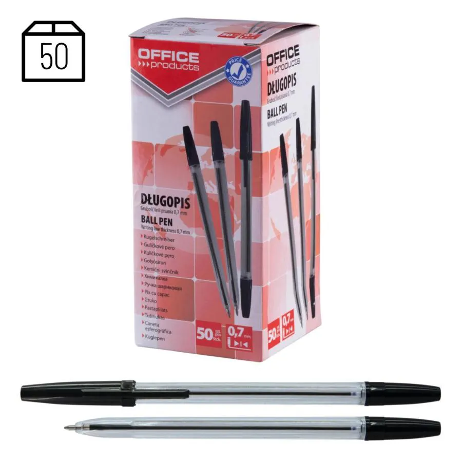 Penna a sfera Office punta 1mm Conf.50